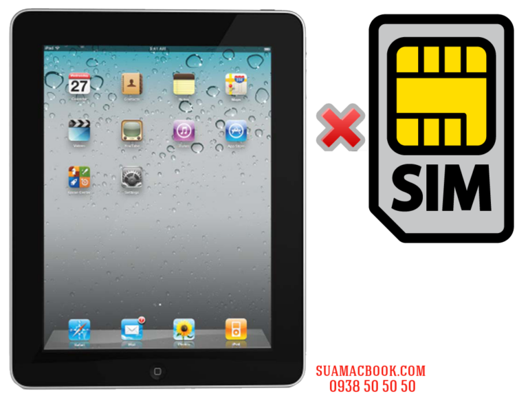 Sửa iPad Không Nhận SIM