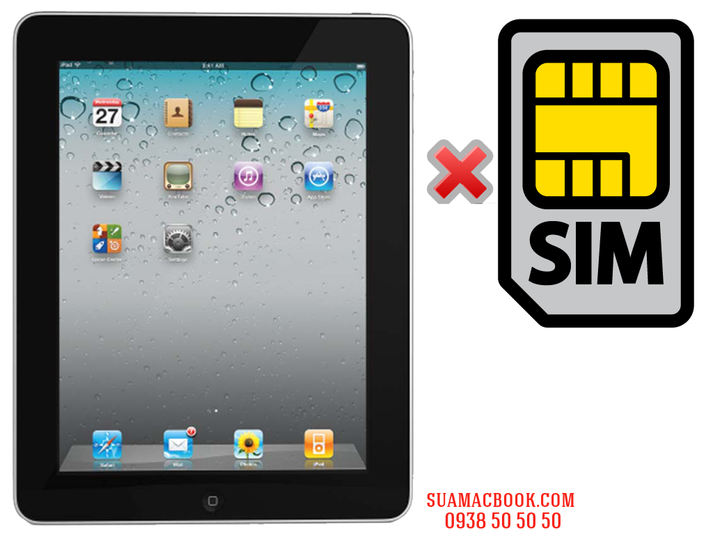 Sửa iPad Không Nhận SIM